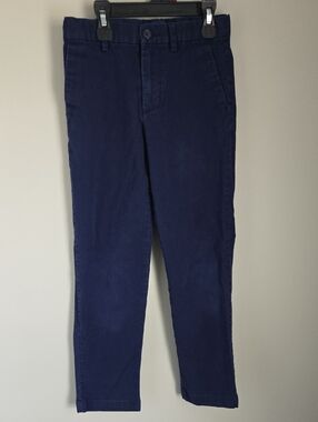 Sz 7 Polo Ralph Lauren Navy Blue Formal Casual Preppy Pants